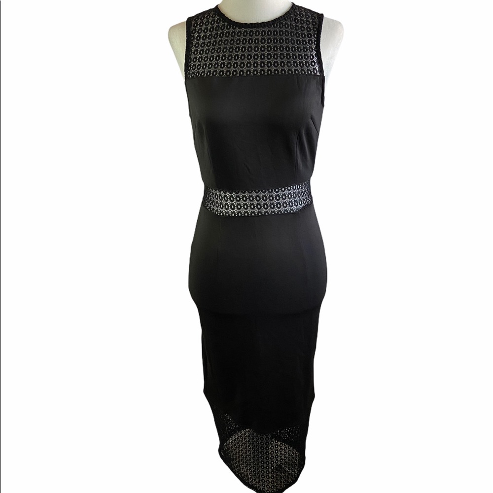 Pink Boutique Midi Dress Black size Small